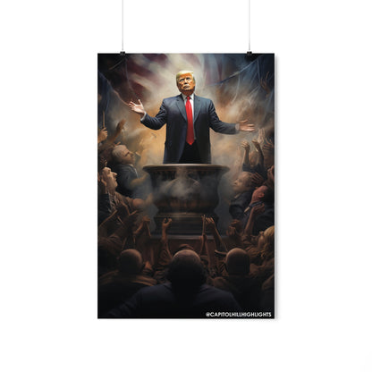 Trump Worship Premium Matte Vertical Posters