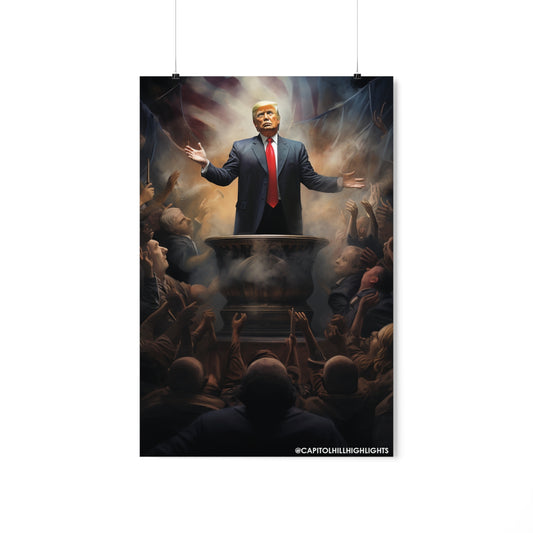 Trump Worship Premium Matte Vertical Posters