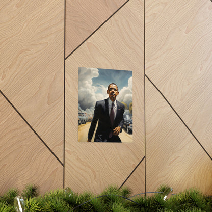 Surreal Obama Premium Matte Vertical Posters