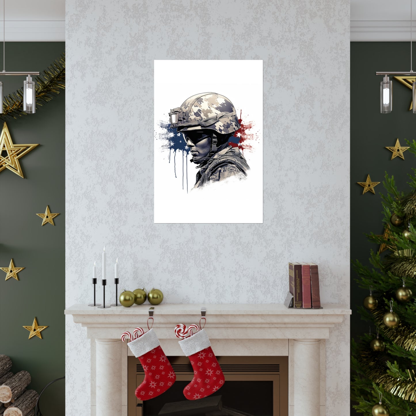 American Soldier Premium Matte Vertical Posters