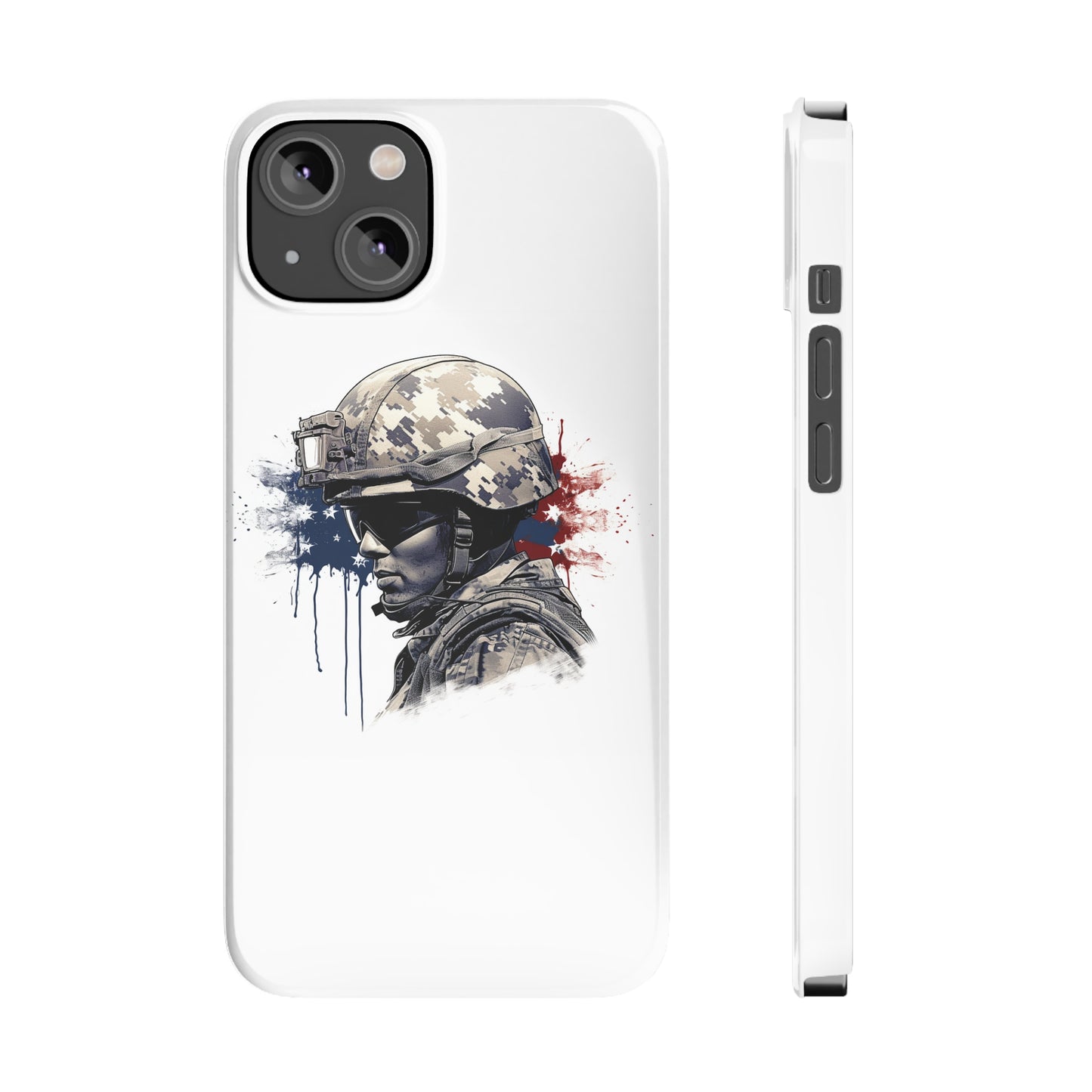 American Soldier Slim Phone Case