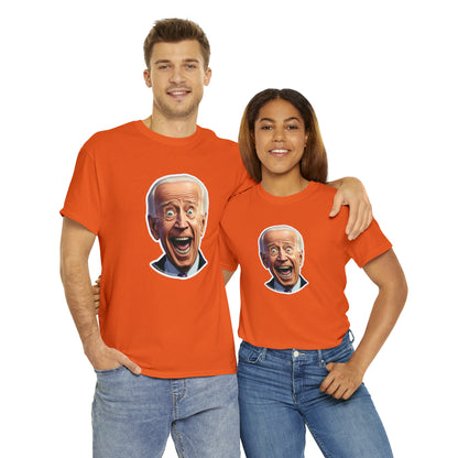 Surprised Biden Unisex Heavy Cotton Tee