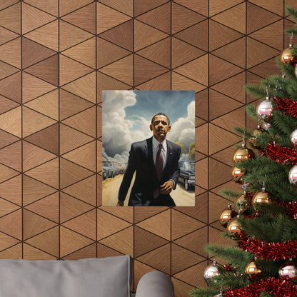 Surreal Obama Premium Matte Vertical Posters