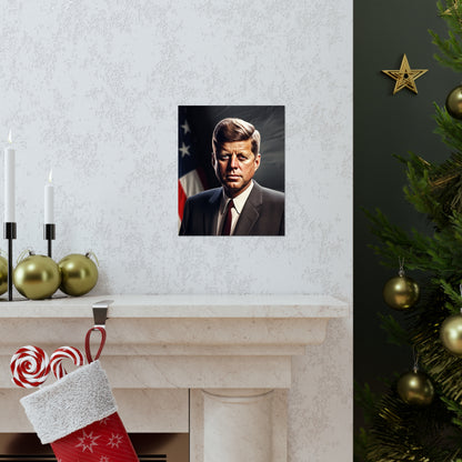 JFK Premium Matte Vertical Poster