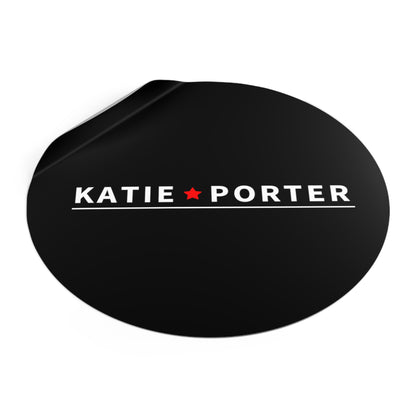 Katie Porter Round Sticker