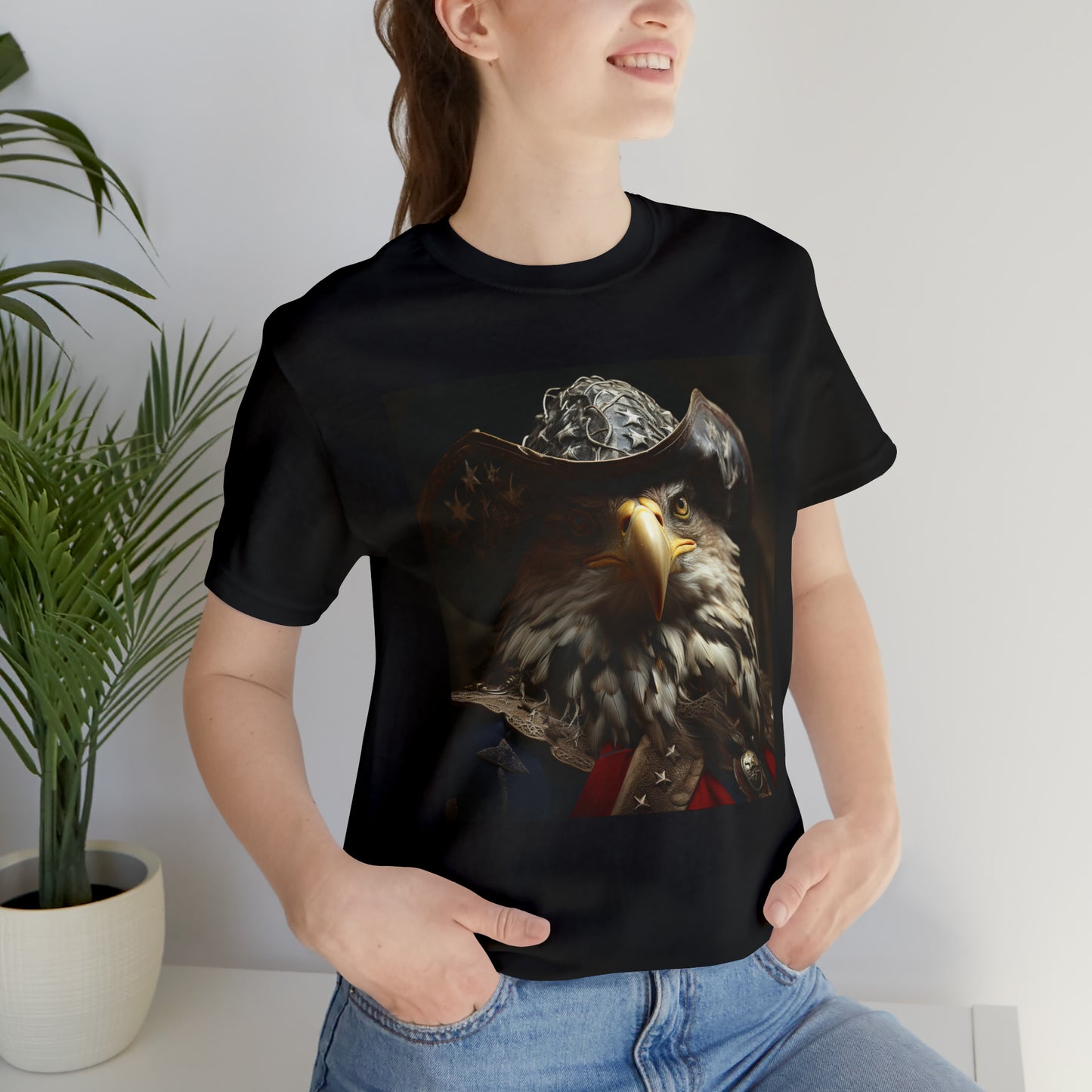 Patriot Eagle Unisex Jersey Short Sleeve Tee