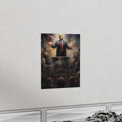 Trump Worship Premium Matte Vertical Posters