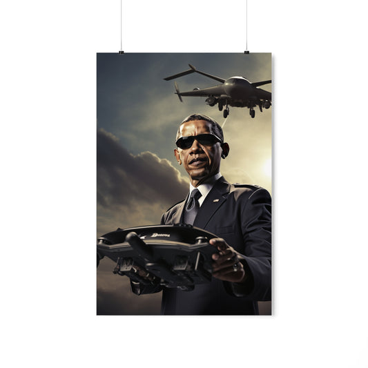 Drone Commander Premium Matte Vertical Posters