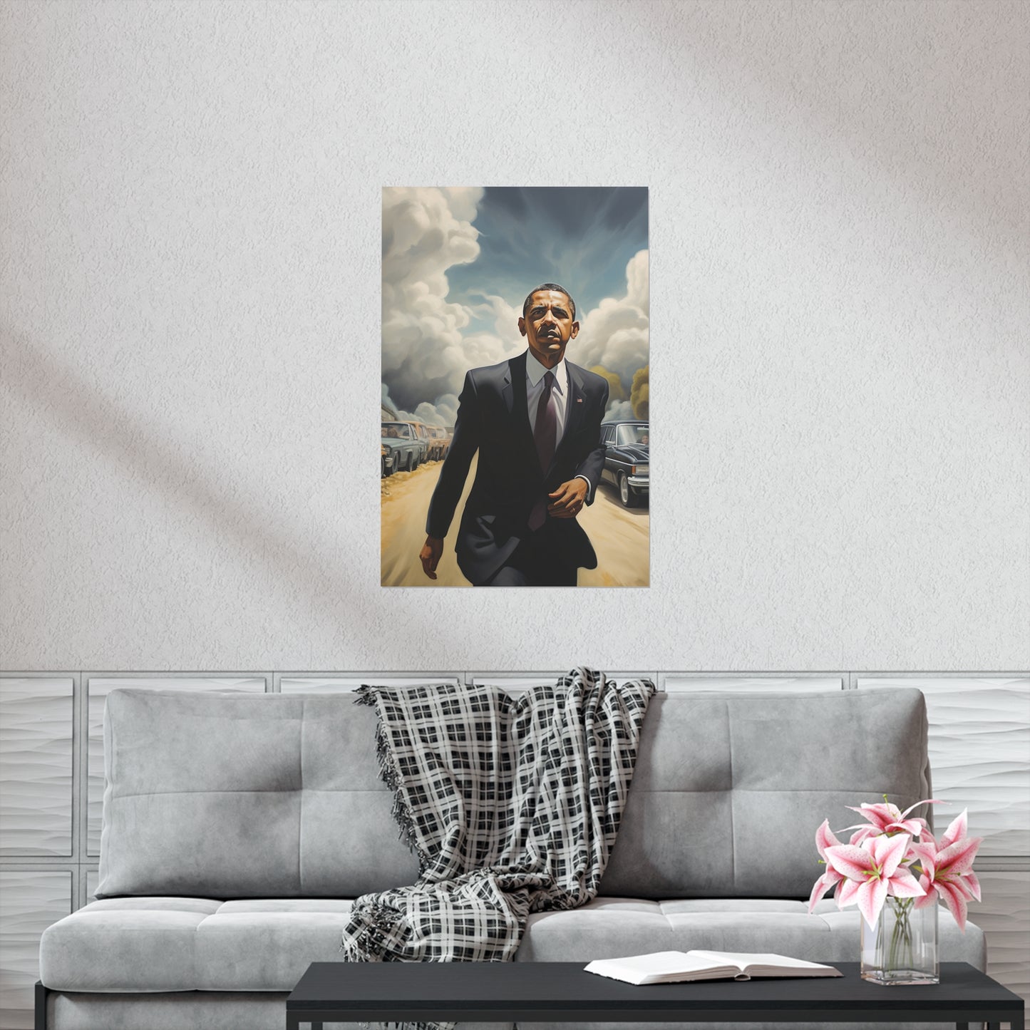 Surreal Obama Premium Matte Vertical Posters