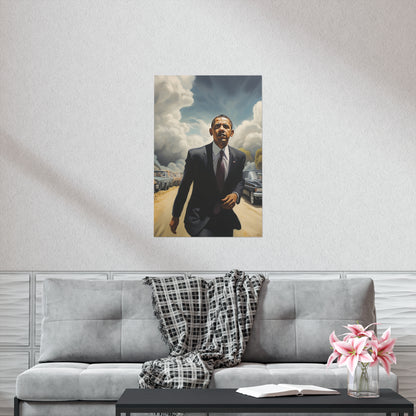 Surreal Obama Premium Matte Vertical Posters