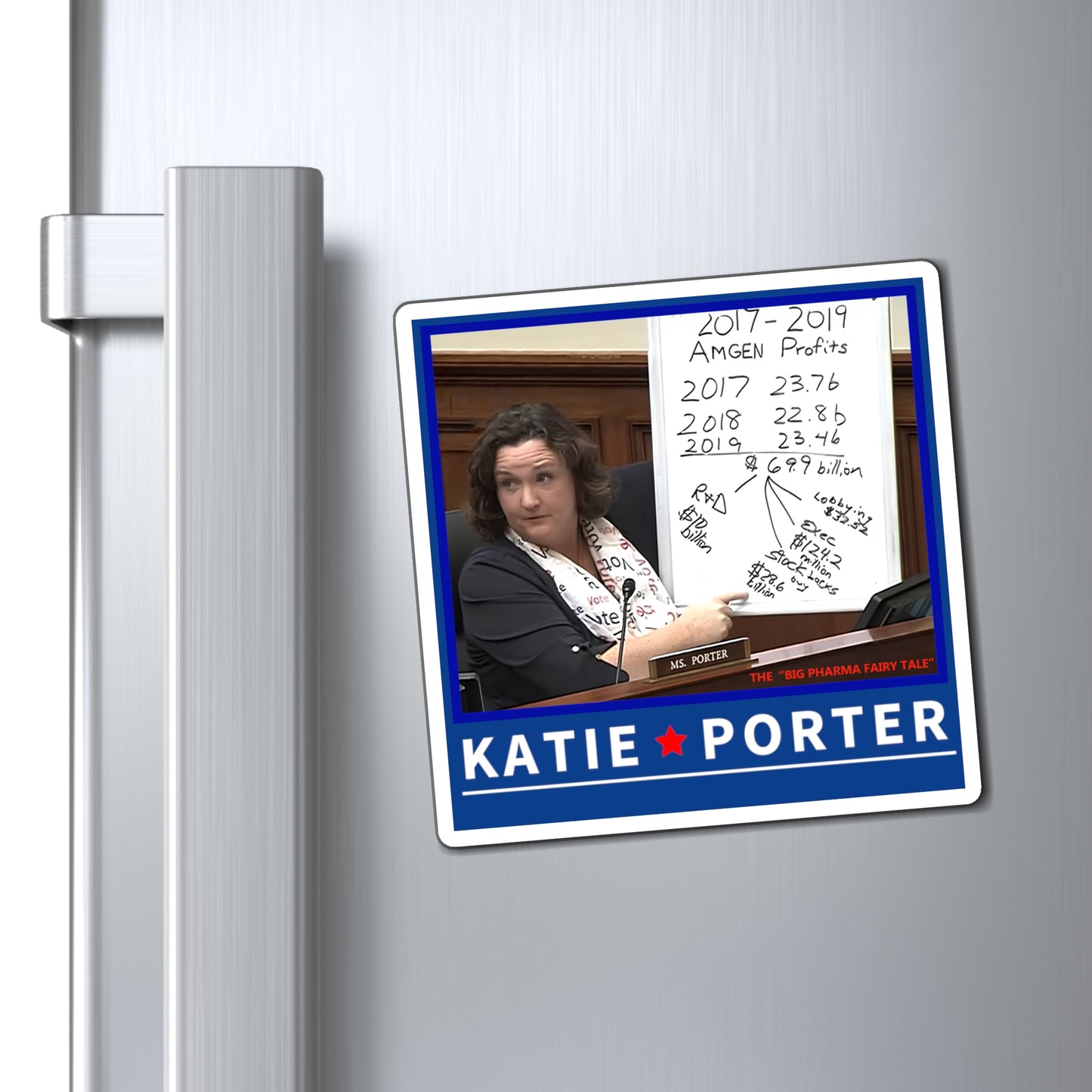 Katie Porter Big Pharma Magnets