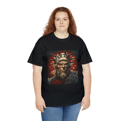 Scary Uncle Sam Unisex Heavy Cotton Tee