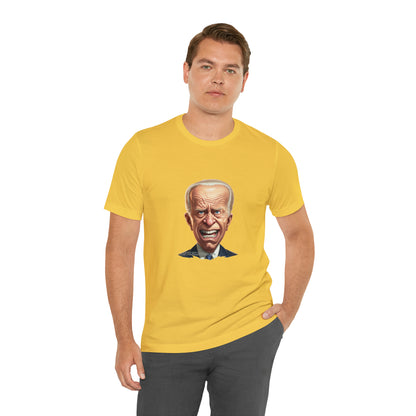 Angry Biden Unisex Jersey Short Sleeve Tee