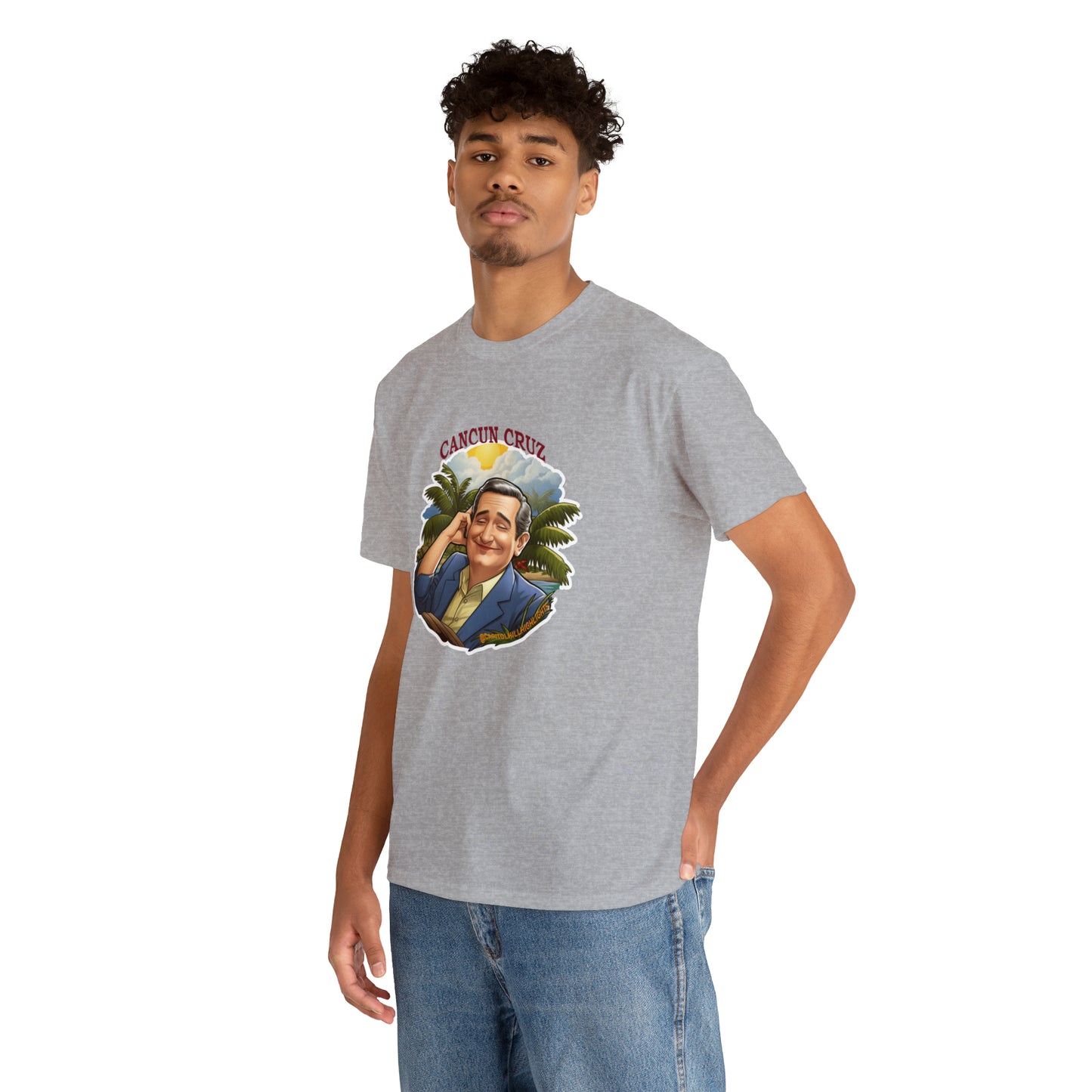 Cancun Cruz Unisex Heavy Cotton Tee