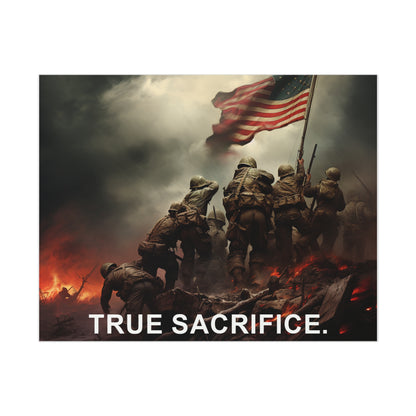 True Sacrifice Uncoated Poster