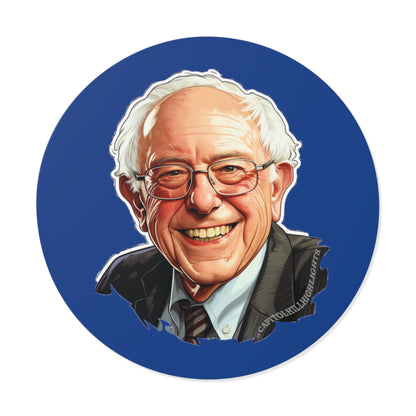 Bernie Sanders Round Vinyl Stickers