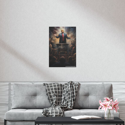 Trump Worship Premium Matte Vertical Posters