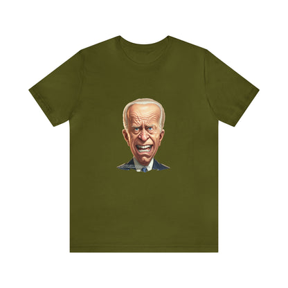 Angry Biden Unisex Jersey Short Sleeve Tee