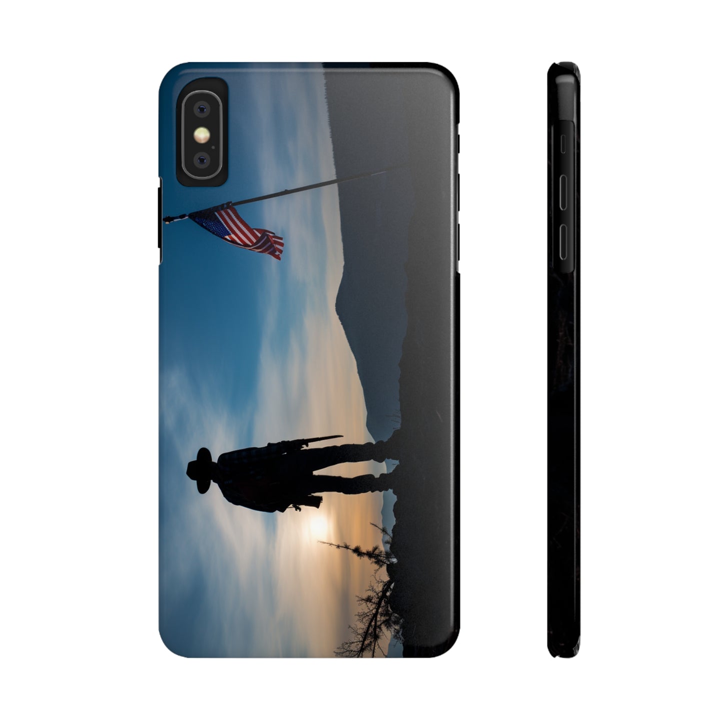 Cowboy Sunset Slim Phone Case