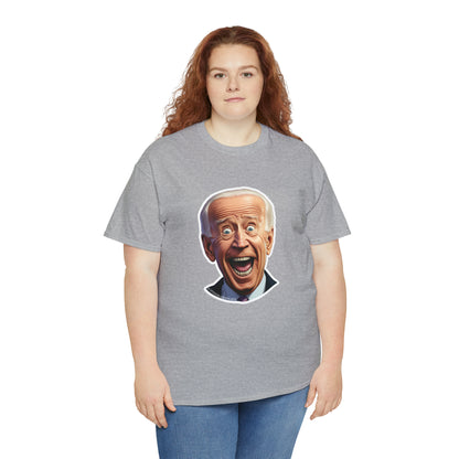 Surprised Biden Unisex Heavy Cotton Tee