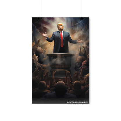 Trump Worship Premium Matte Vertical Posters