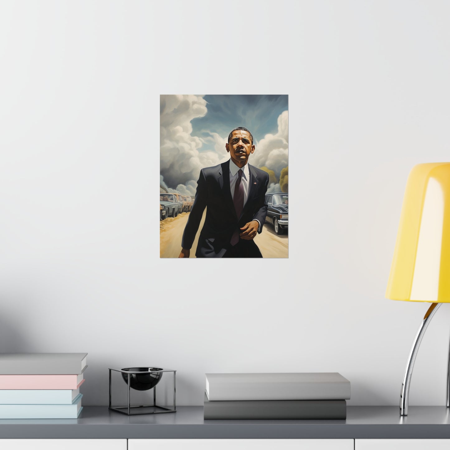 Surreal Obama Premium Matte Vertical Posters