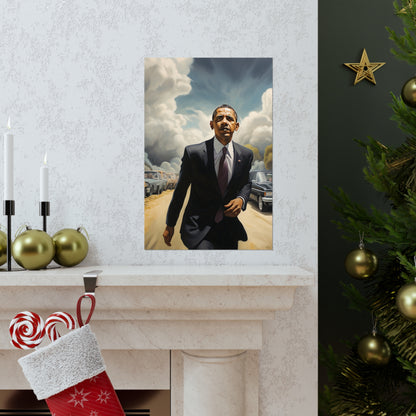 Surreal Obama Premium Matte Vertical Posters