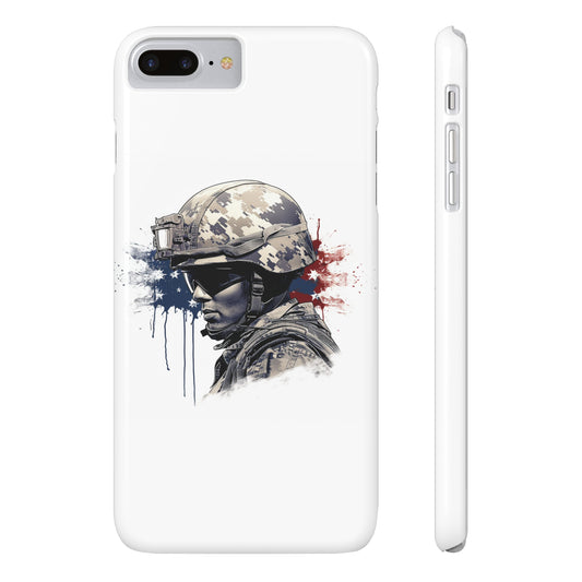 American Soldier Slim Phone Case