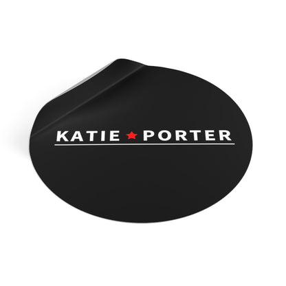 Katie Porter Round Sticker