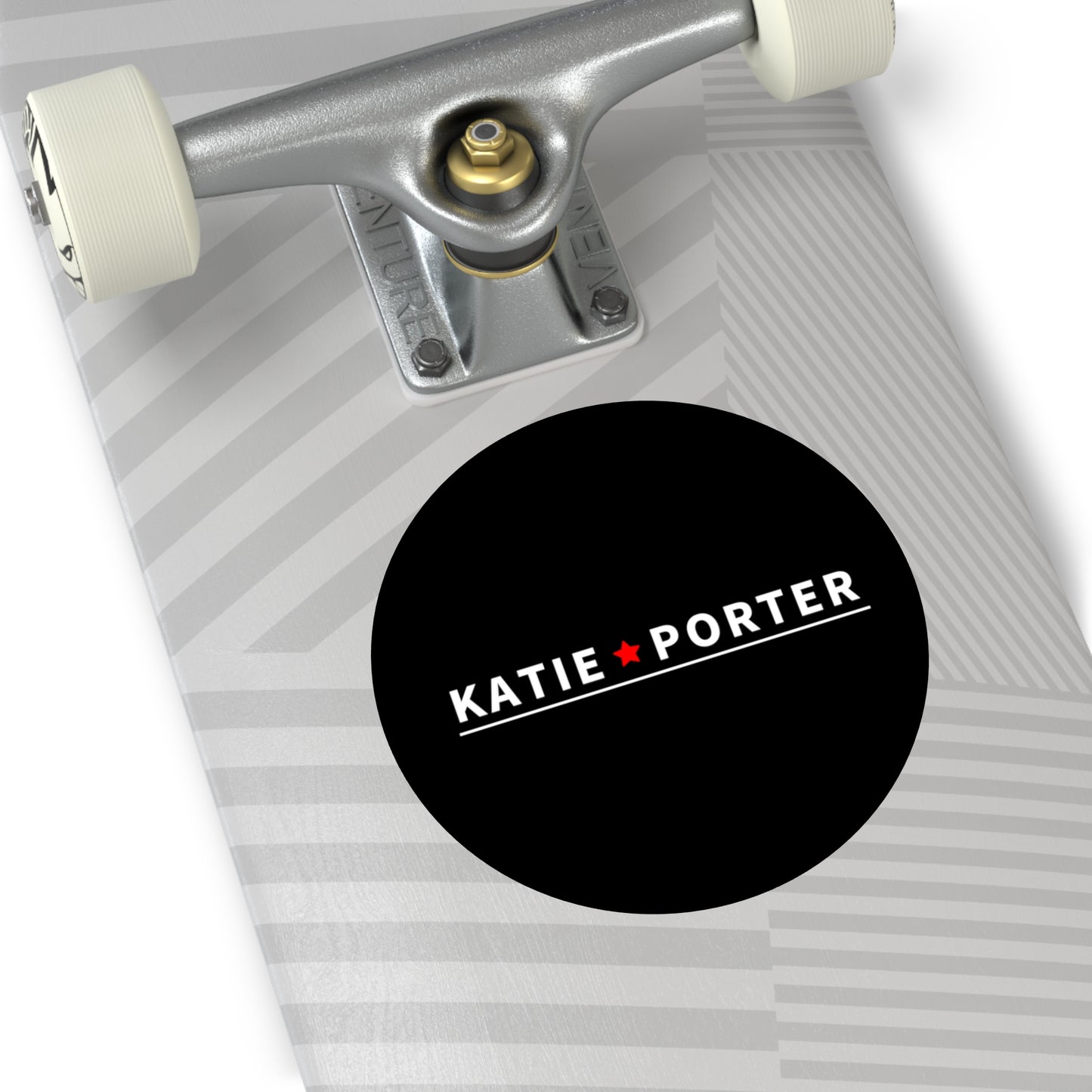 Katie Porter Round Sticker