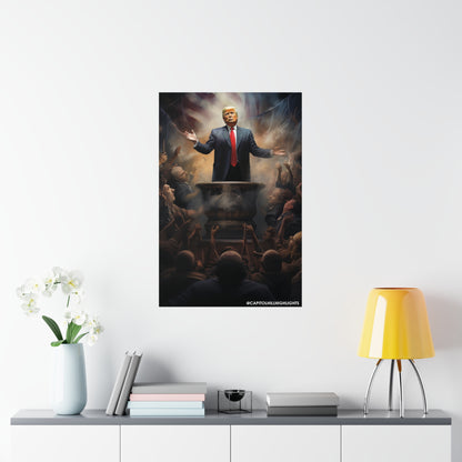 Trump Worship Premium Matte Vertical Posters