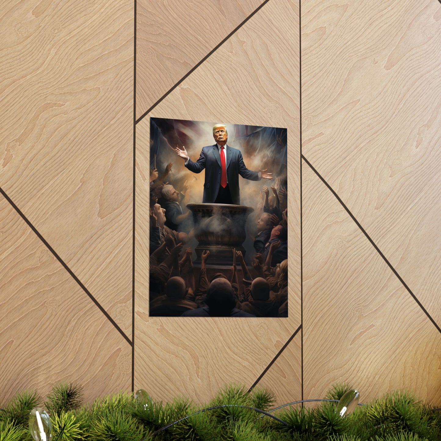 Trump Worship Premium Matte Vertical Posters