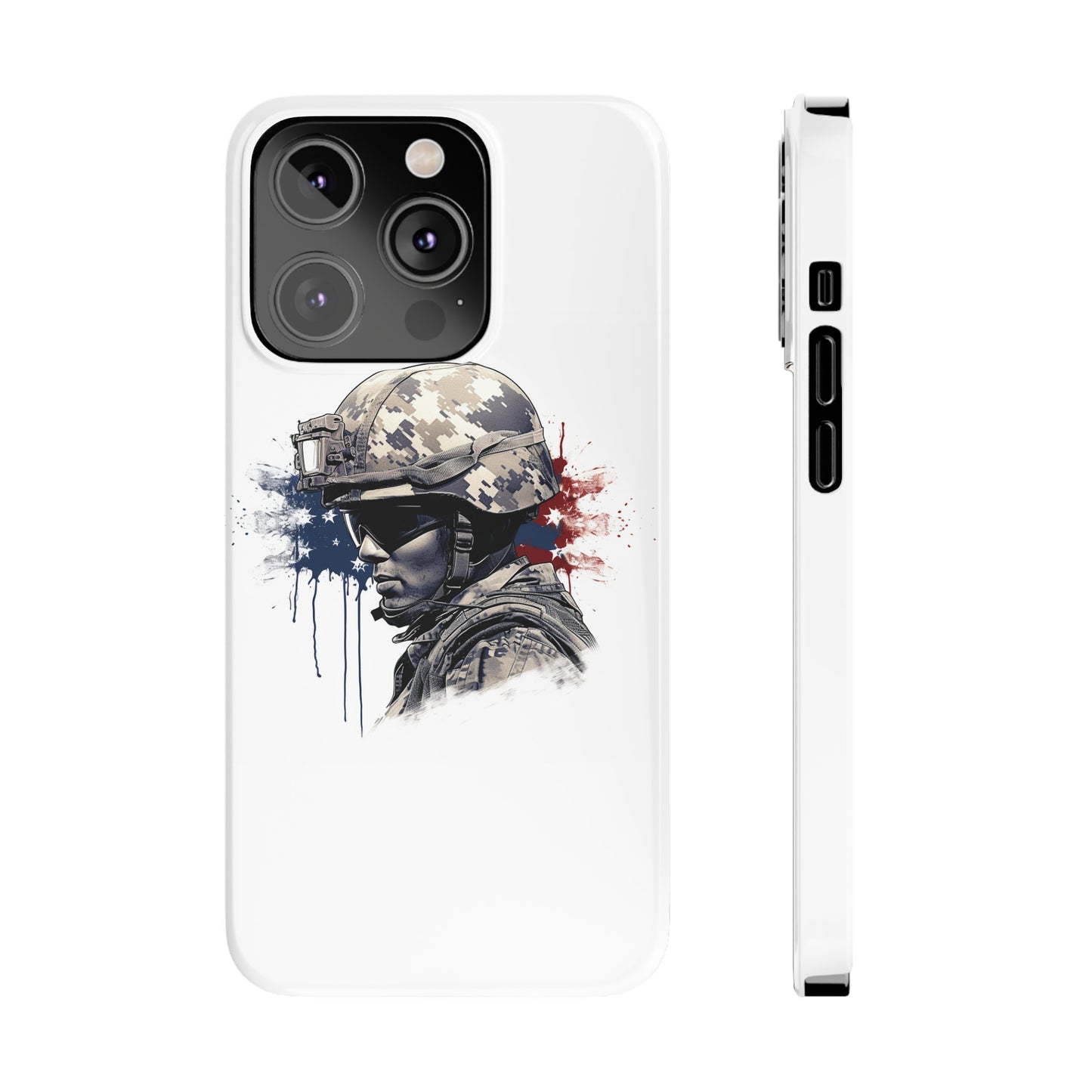 American Soldier Slim Phone Case