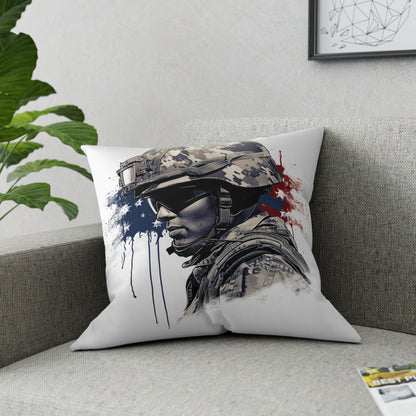 American Soldier Broadcloth Pillow